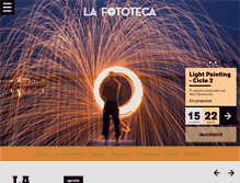 Tablet Screenshot of lafototeca.org